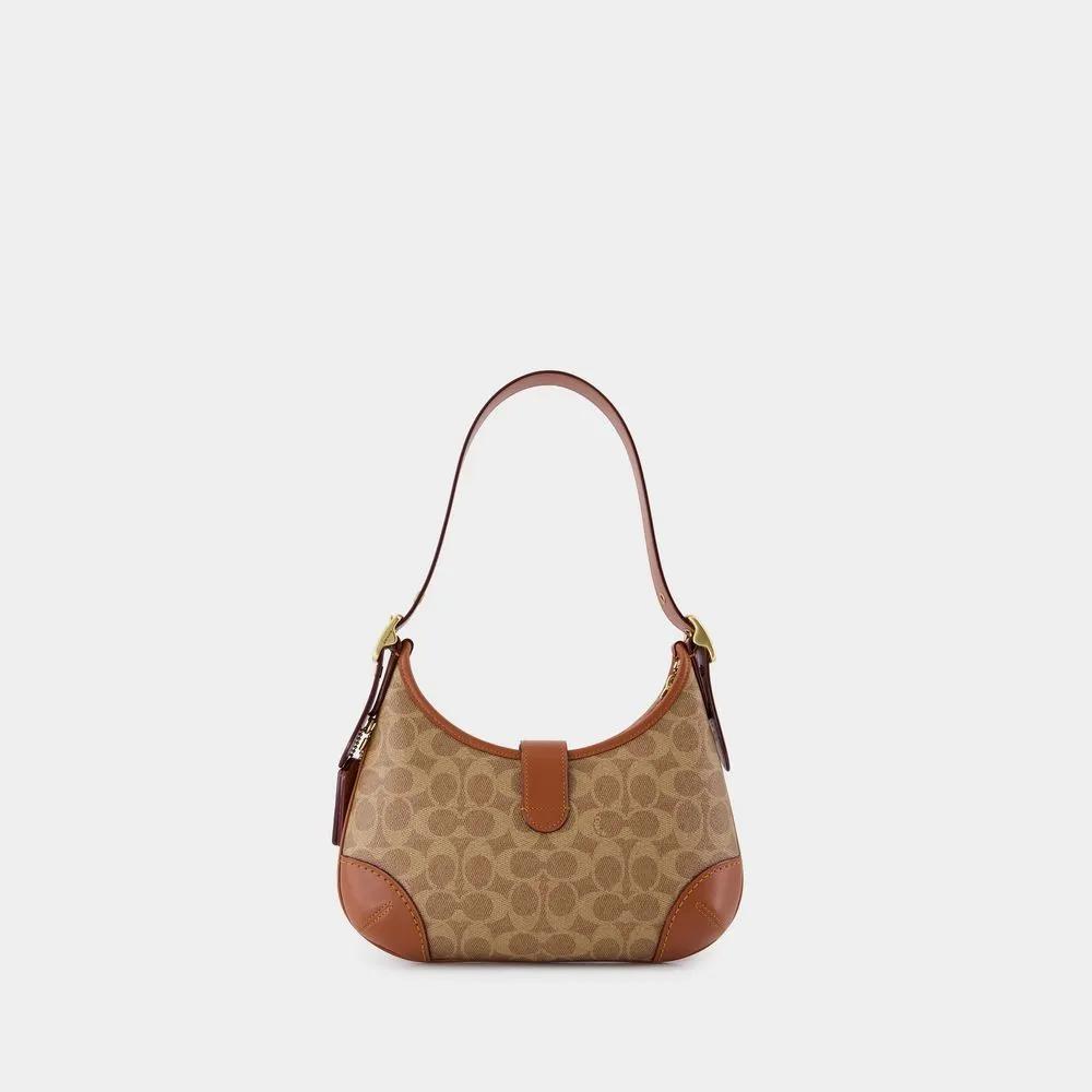 Coach Hobo bags Chain Signature Hampton Hobo in bruin