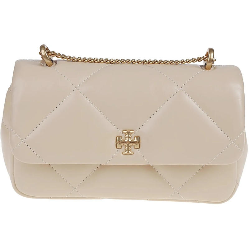 Tory Burch Tote Kira Mini Flap Bag White weiß