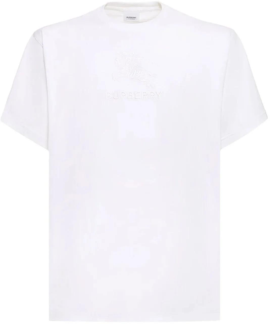 Thumbnail - Burberry - "Ekd" T-Shirt – White - Größe M - weiß