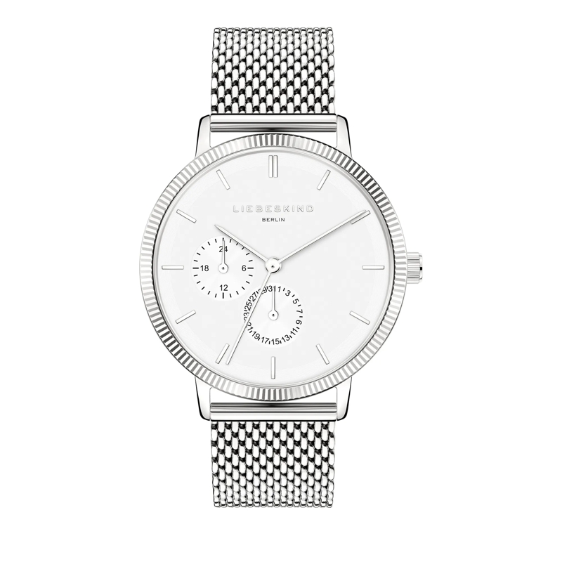 Liebeskind Berlin Automatikuhr Edelstahl Armbanduhr silber