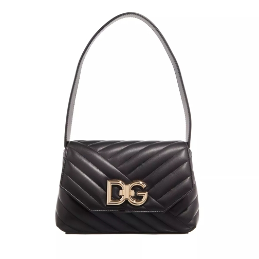 Dolce&Gabbana Lop Shoulder Bags  Black Schoudertas
