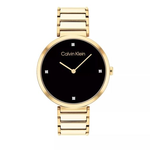 Calvin Klein Minimalistic T Bar gold Quartz Horloge