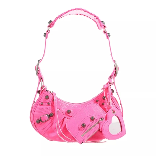 Balenciaga Women´s Le Cagole Shoulder Bag  Fluo Pink Crossbody Bag