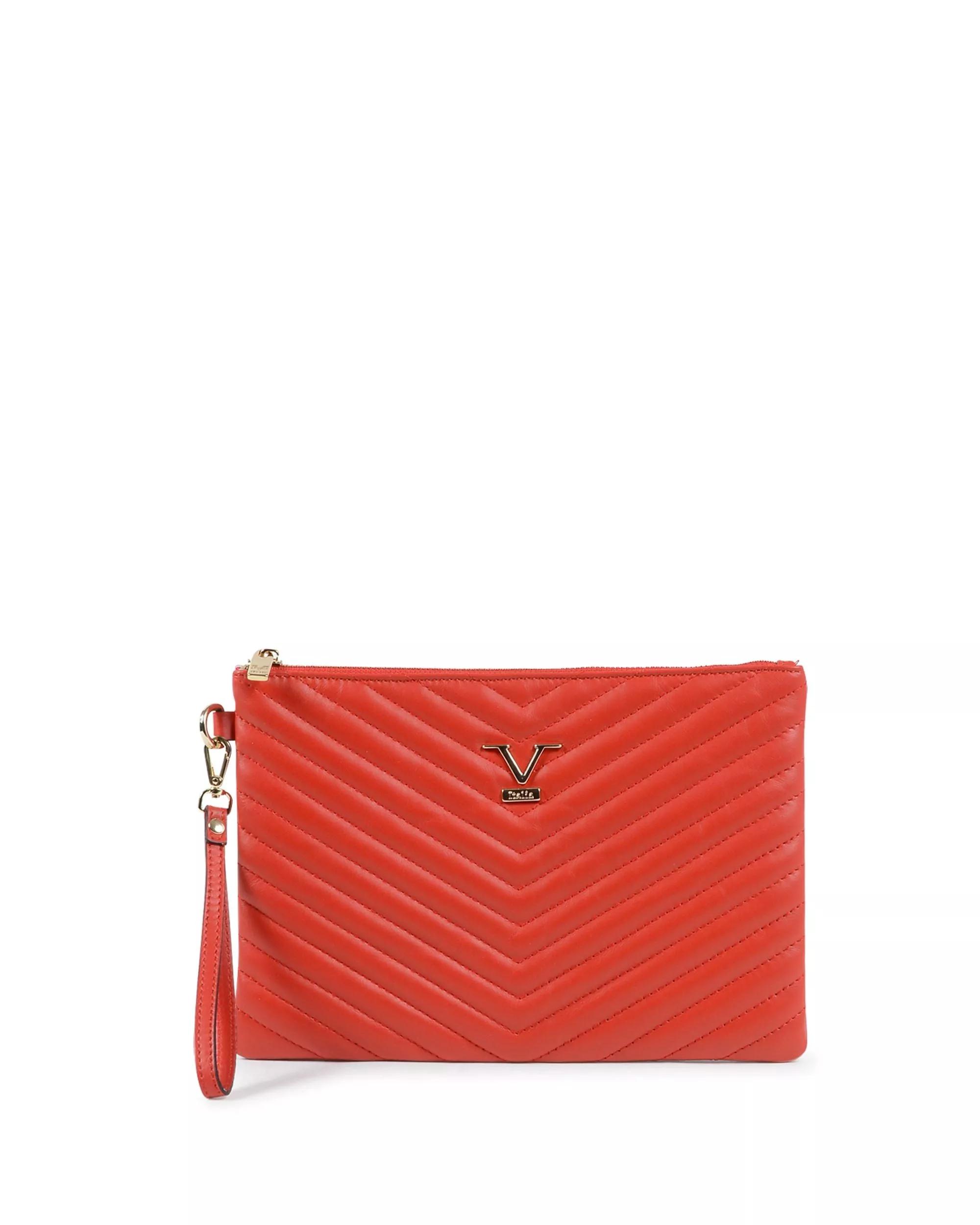 19V69 Italia Crossbody Bags - V Italia Womens Clutch Red V613 52 SAUVAGE GINGER - Gr. unisize - in Rot - für Damen