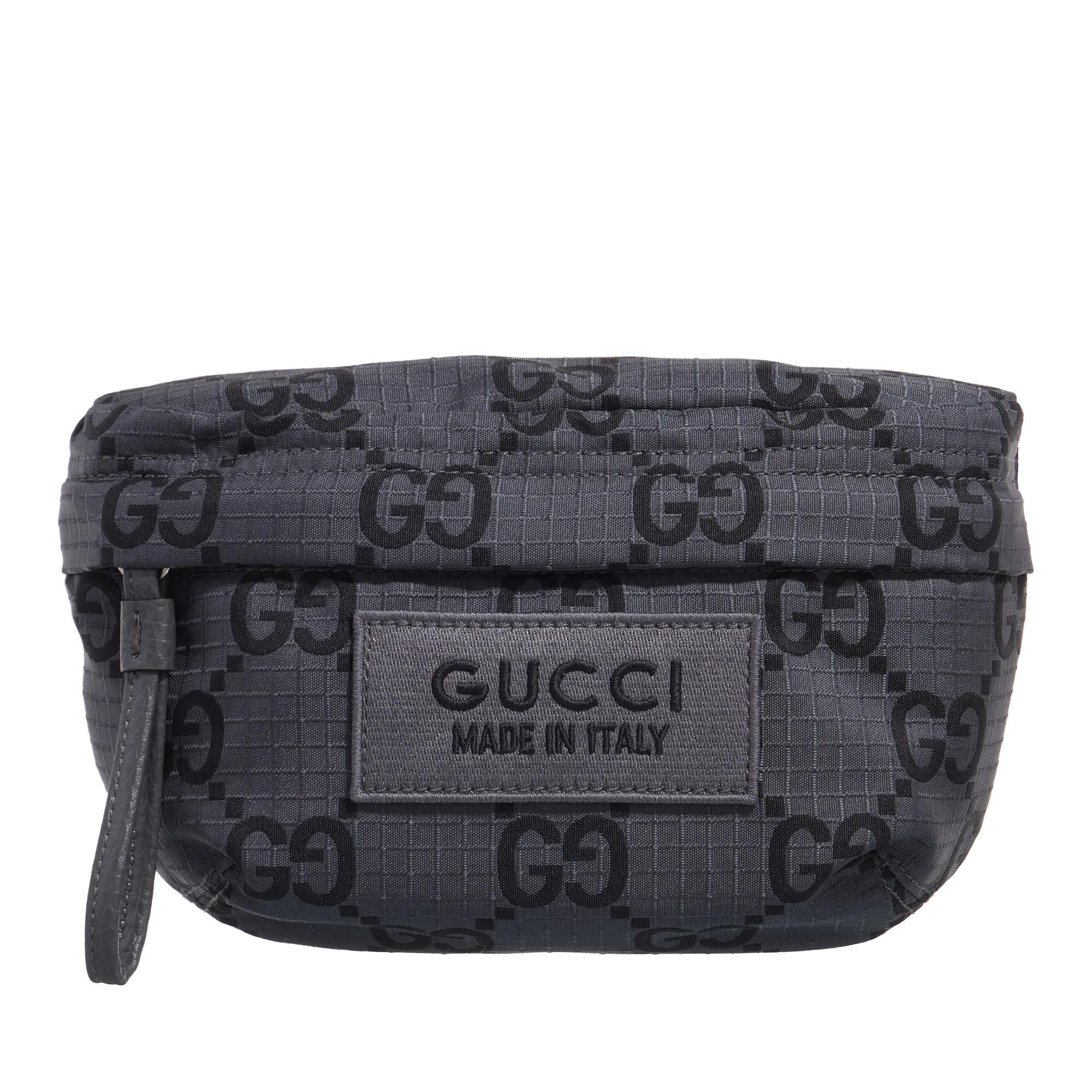 Gucci Gg Ripstop Waist Bag Grey Crossbody Bag