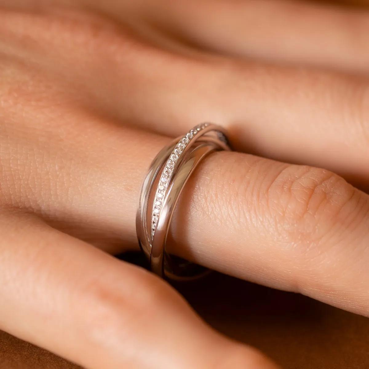 Thumbnail - Parte Di Me Ring - Ponte Vecchio Lanza Ring - Gr. 50 - in Silber - für Damen