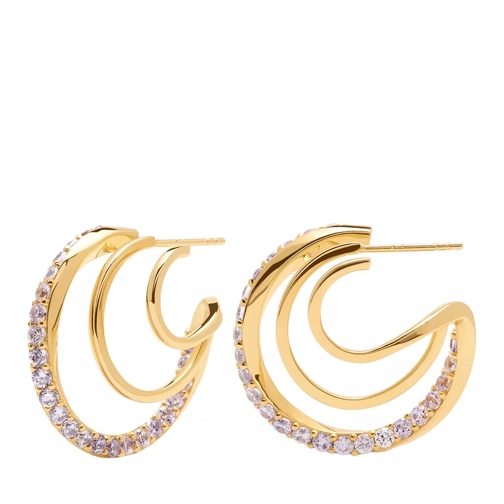 PDPAOLA Majestica Earring Yellow Gold Boucle d'oreille