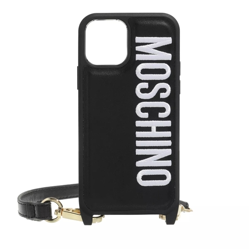 Moschino Phone Case                     Fantasy Print Black Handyhülle