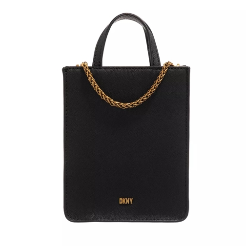 DKNY Minnie Tote Black/Gold Minitasche