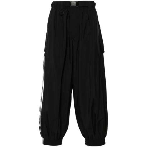 Y-3 Y3 3-Stripes Trank Pants Black Black Joggingbyxor