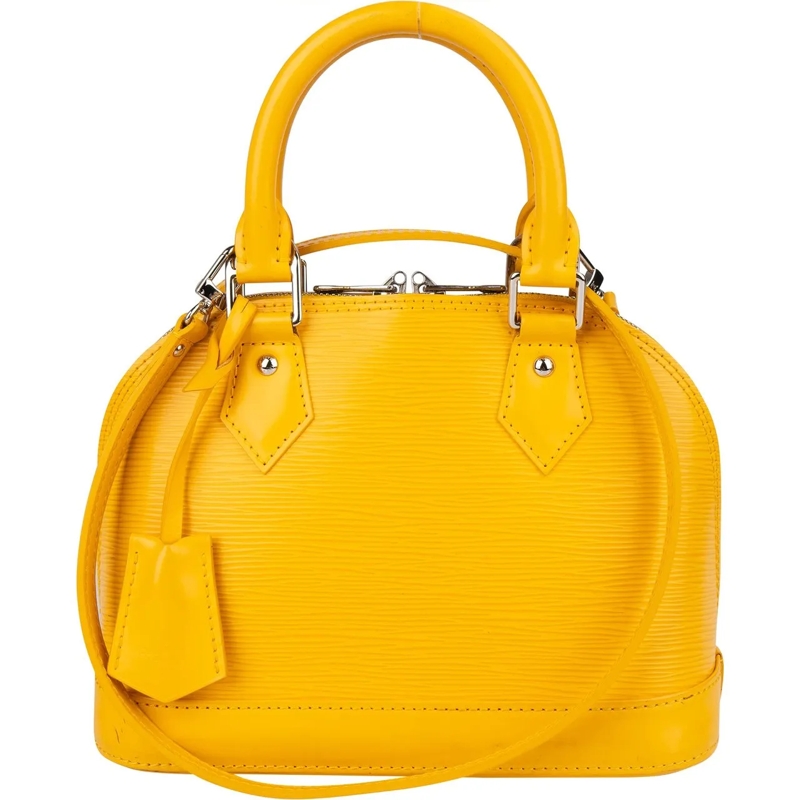 Louis Vuitton Tote Louis Vuitton Yellow Epi Leather Alma BB Handbag gelb