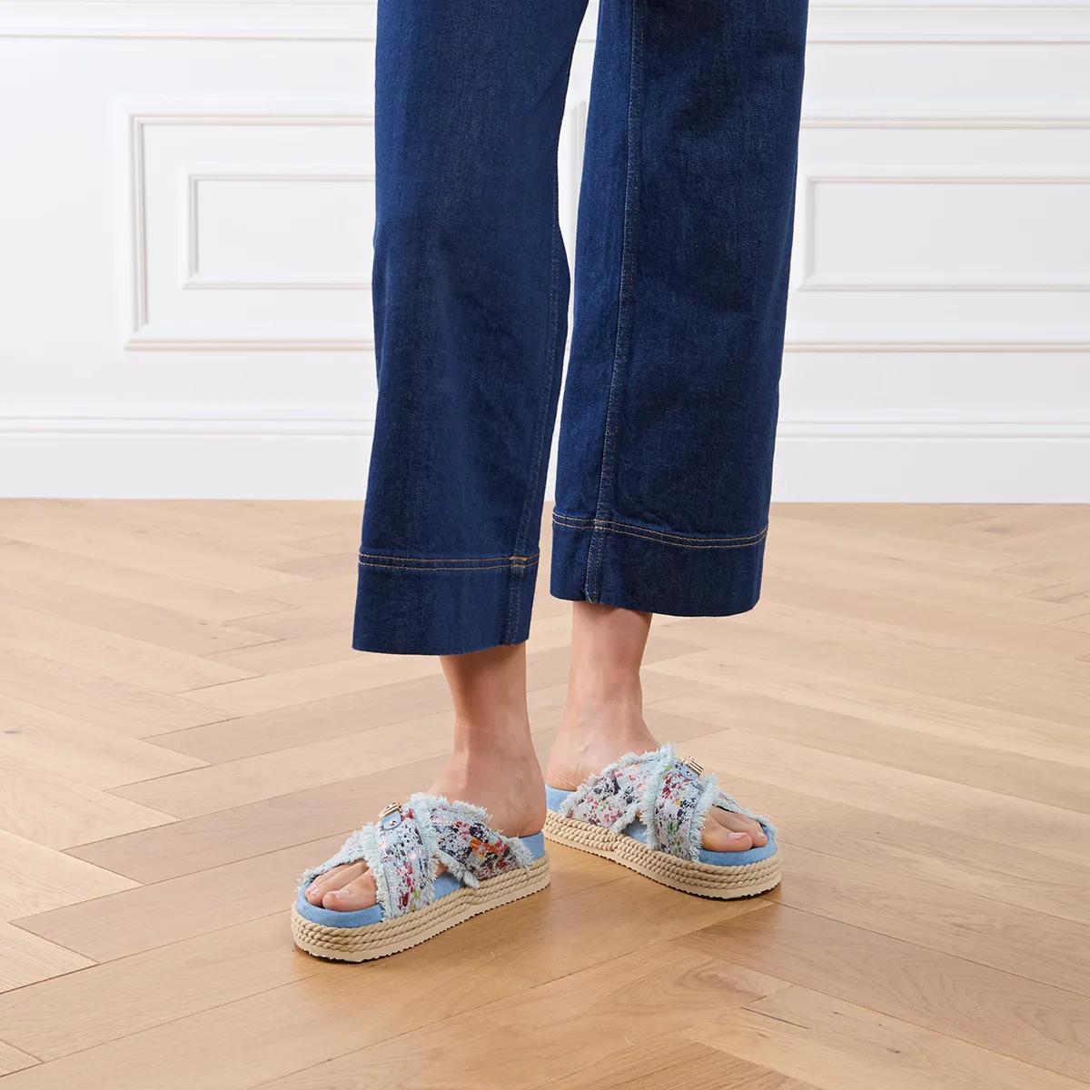 Mou ROPE BIOSANDALE Nr.03 Denim Metallic | Slide