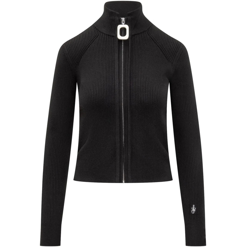 J.W.Anderson  J.W. Anderson Cardigan Nero con Zip schwarz