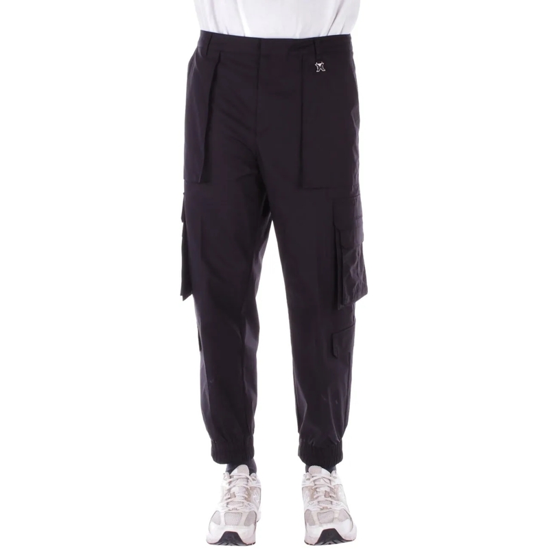 John Richmond Pantalons décontractés Trousers Black schwarz