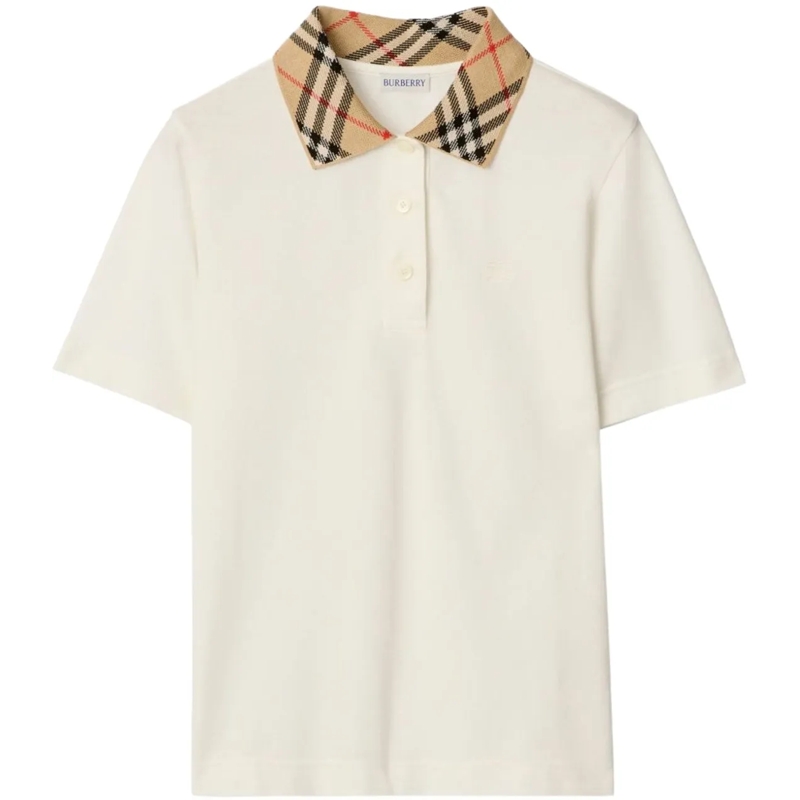 Burberry Polohemd T-Shirts And Polos White weiß