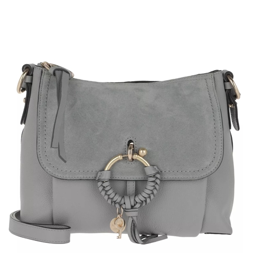 See By Chloé Joan Grained Shoulder Bag Leather Skylight Borsa a tracolla