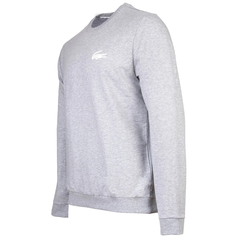 Lacoste  Lacoste LACOSTE Herren Sweatshirt - Logo Print, Lo grau(Image 3)