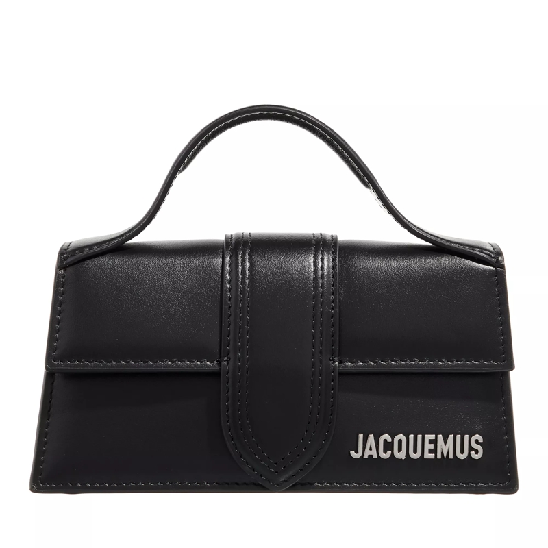 Jacquemus Mini sac Le Bambino Shoulder Bag Black Silver