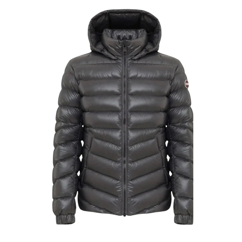 Colmar Originals Daunenjacke Chevron-Patterned Grey Down Jacket With Removable  Grey