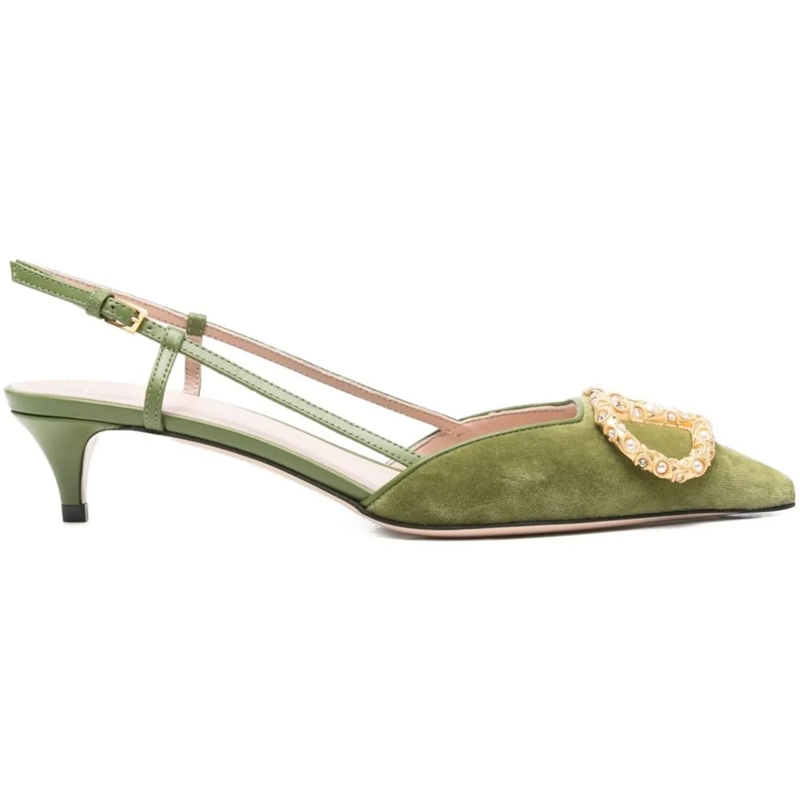 Valentino Garavani Escarpins With Heel Green grün