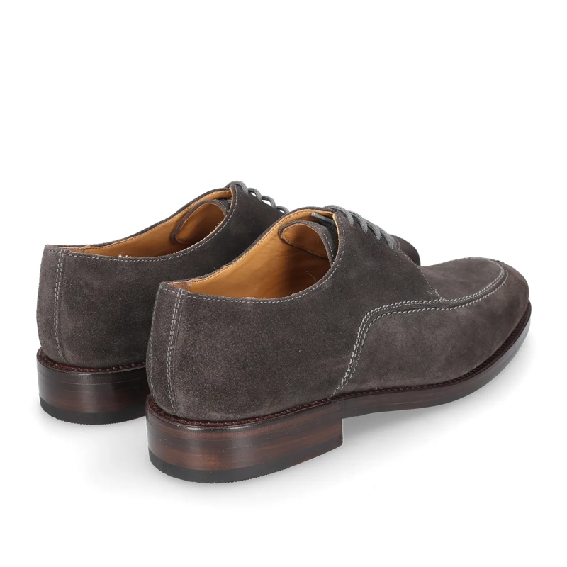 Heinrich Dinkelacker Schuhe Schnürer Luzern Norweger V- Vollständig handgefe dunkel-grau(Image 3)