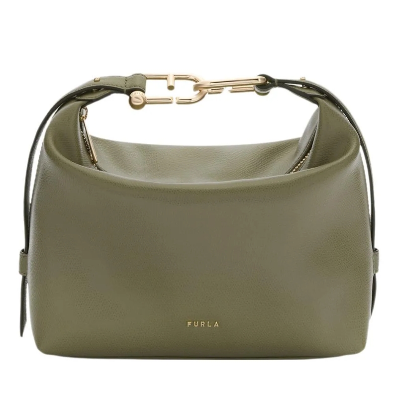 Furla Hobo Bag Furla Tonie Mini Hobo Avocado(Image 3)