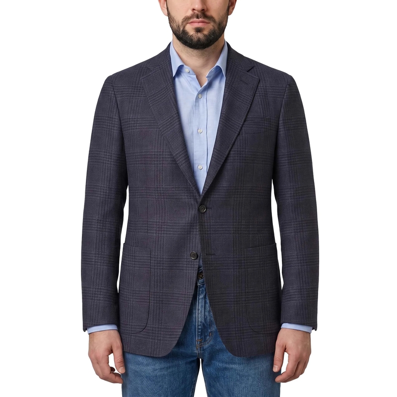 Canali Blazer Sakko aus Wolle blau(Image 2)
