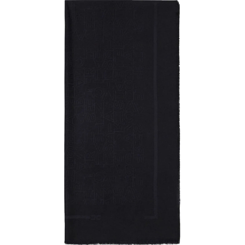 Elisabetta Franchi Wollschal Elisabetta Franchi Scarfs Black schwarz