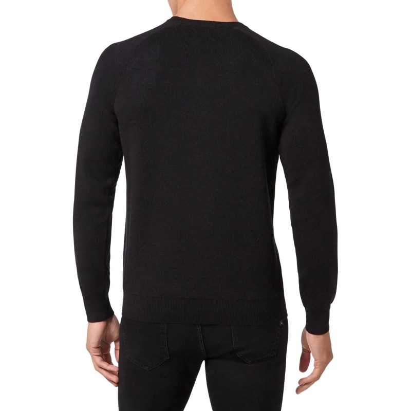 Philipp Plein  Rundhalspullover schwarz(Image 4)