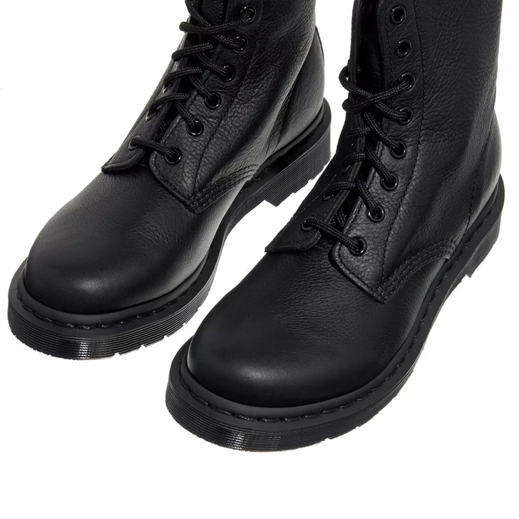 Dr. Martens 8 Eye Boot 1460 Pascal Mono Black Lace up Boots