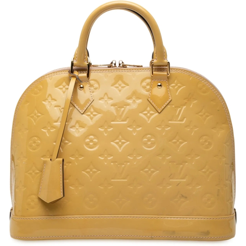 Louis Vuitton Tote Monogram Vernis Alma PM braun