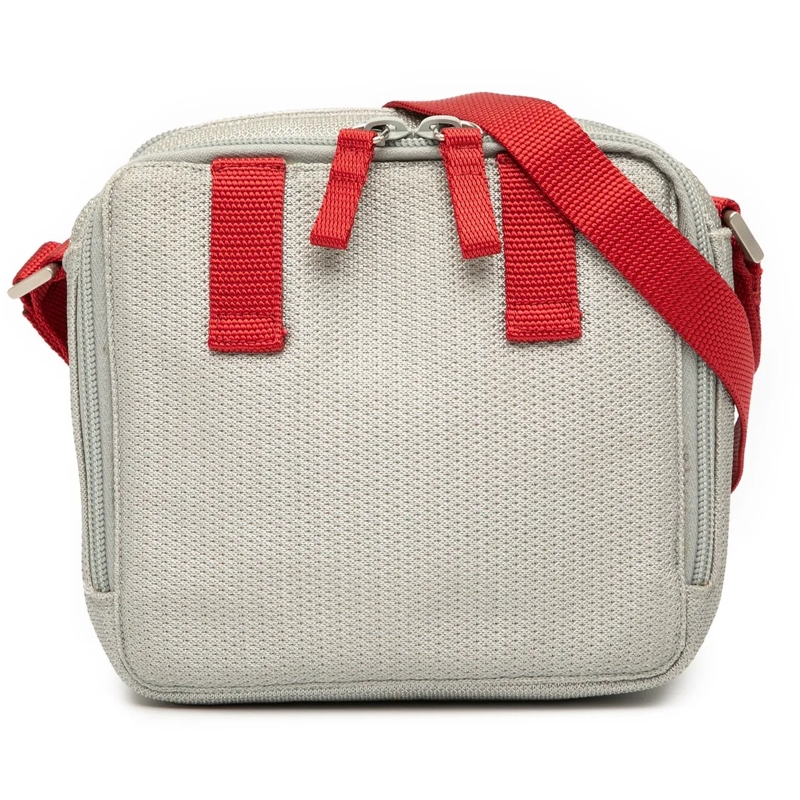 Prada Schultertasche Luna Rossa Polyester Crossbody grau