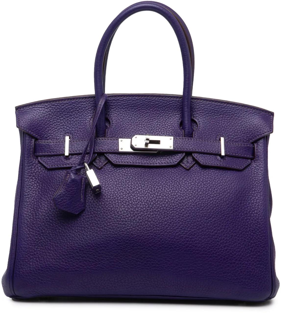 Hermès Crossbody Bags - Clemence Birkin 30 - Gr. unisize - in Orange - für Damen