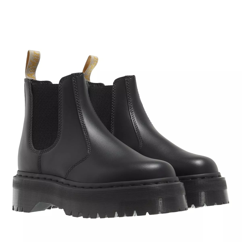 Dr. Martens Chelsea Boots V 2976 Quad Mono Black Felix Rub Off