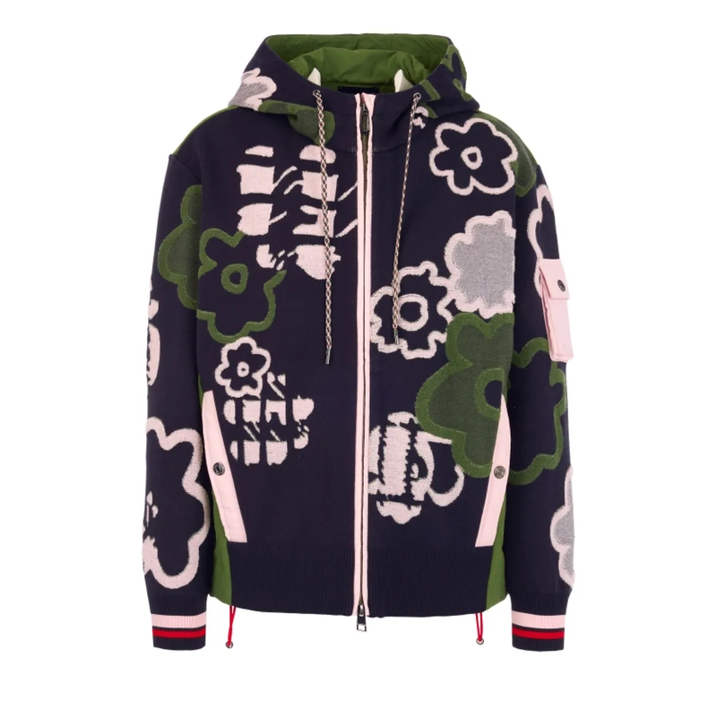 Marc Cain Overgangsjas Cardigan garden green new