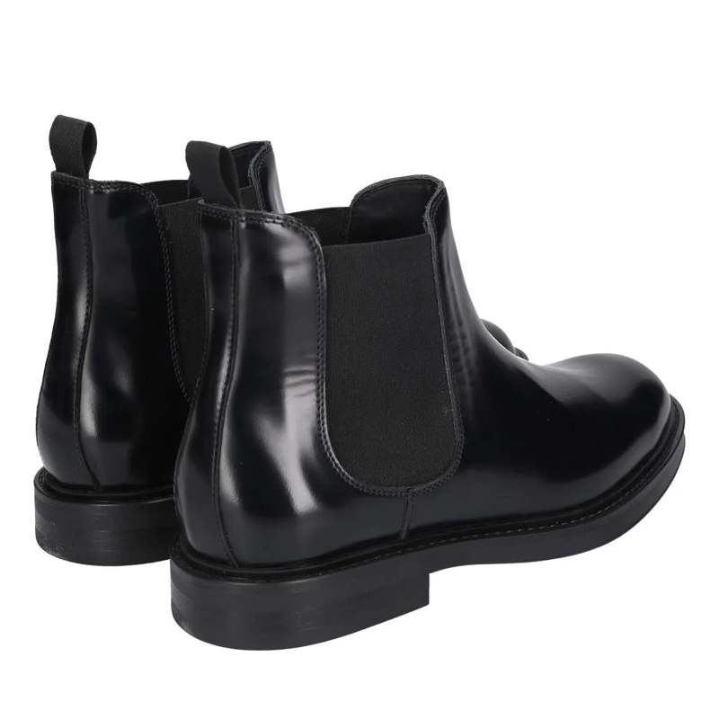 Heinrich Dinkelacker Chelsea Boots Chelsea Boots Florenz Plain CA schwarz(Image 3)