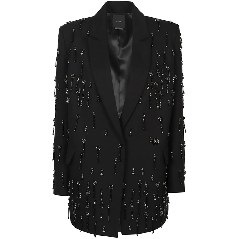 Pinko Veste de transition Pallauovo Jacket Black schwarz