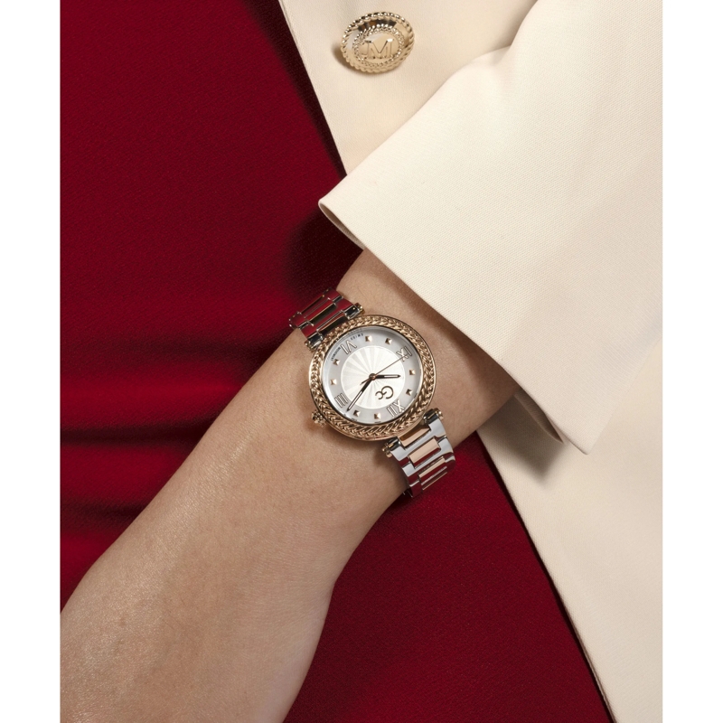 GC Quarzuhr Quarz Analog Uhr Gc Tiara silber(Image 5)