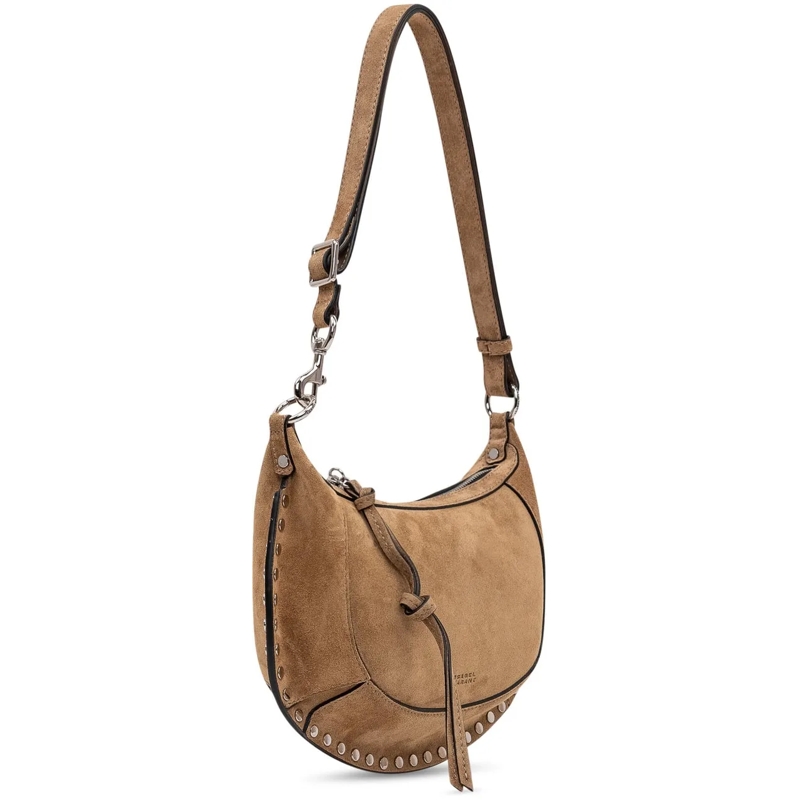 Isabel Marant Sac à bandoulière Borsa Oksan Moon a Spalla beige(Image 2)