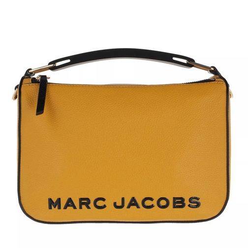 Marc Jacobs The Softbox Crossbody Gold Ochre Borsetta a tracolla