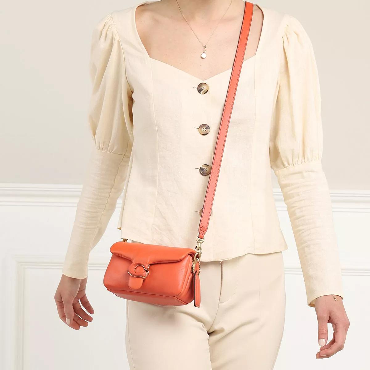 11767 COACH Tabby Pillow Shoulder Bag CANDIED ORANGE