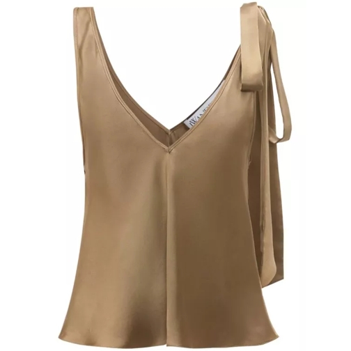 J.W.Anderson Brown Sleeveless Top Brown 