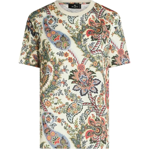 Etro T-Shirts mw cut e sew t-shirt divers mehrfarbig