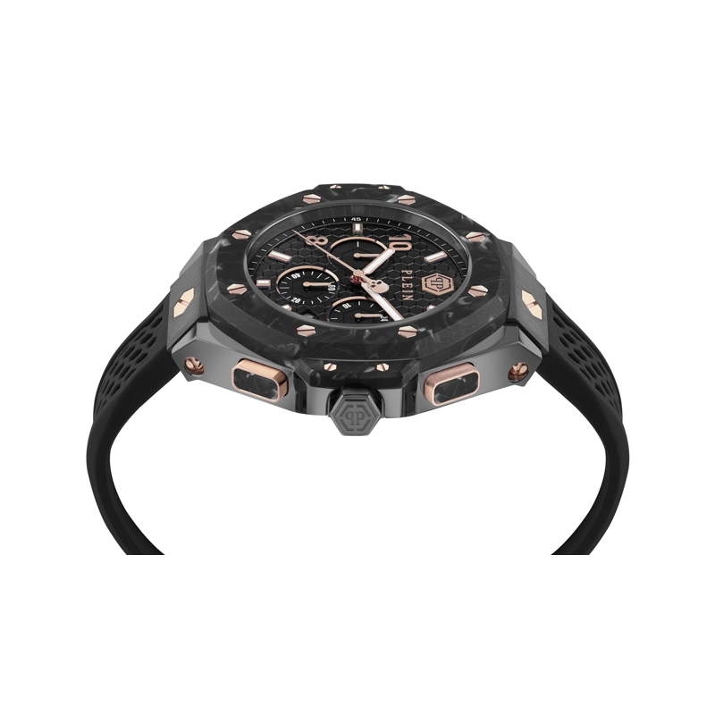 Philipp Plein Chronograph Quarz-Chronographenuhr Plein Chrono Royal 46 Mm schwarz(Image 2)