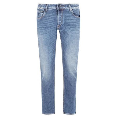 Handpicked Jeans Comfort Fit Trousers Blue