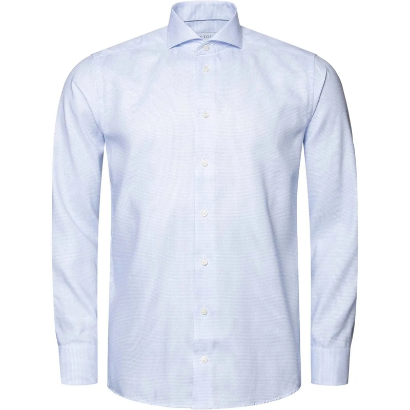 Eton  Eton  Lange Mouw Overhemden Lichtblauw 100004279 7 blau