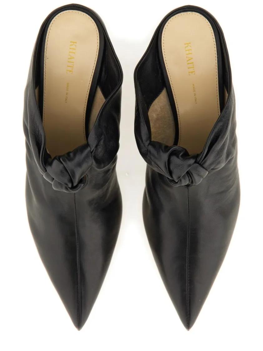 Thumbnail - Khaite Slipper & Pantoletten - Mule The Rowan - Gr. 36 (EU) - in Schwarz - für Damen