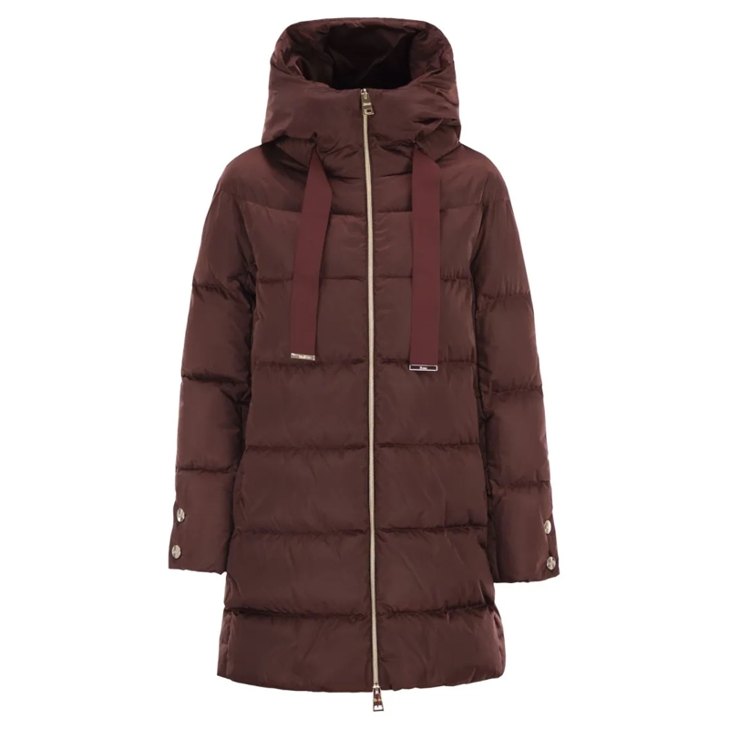 Herno  A-Shape Down Jacket With Hood Black