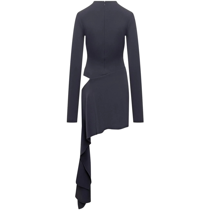 The Attico Minikleid Abito Mini dunkelgrau(Image 2)