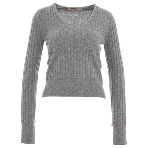 Jucca Grey Knit Sweater Grey 